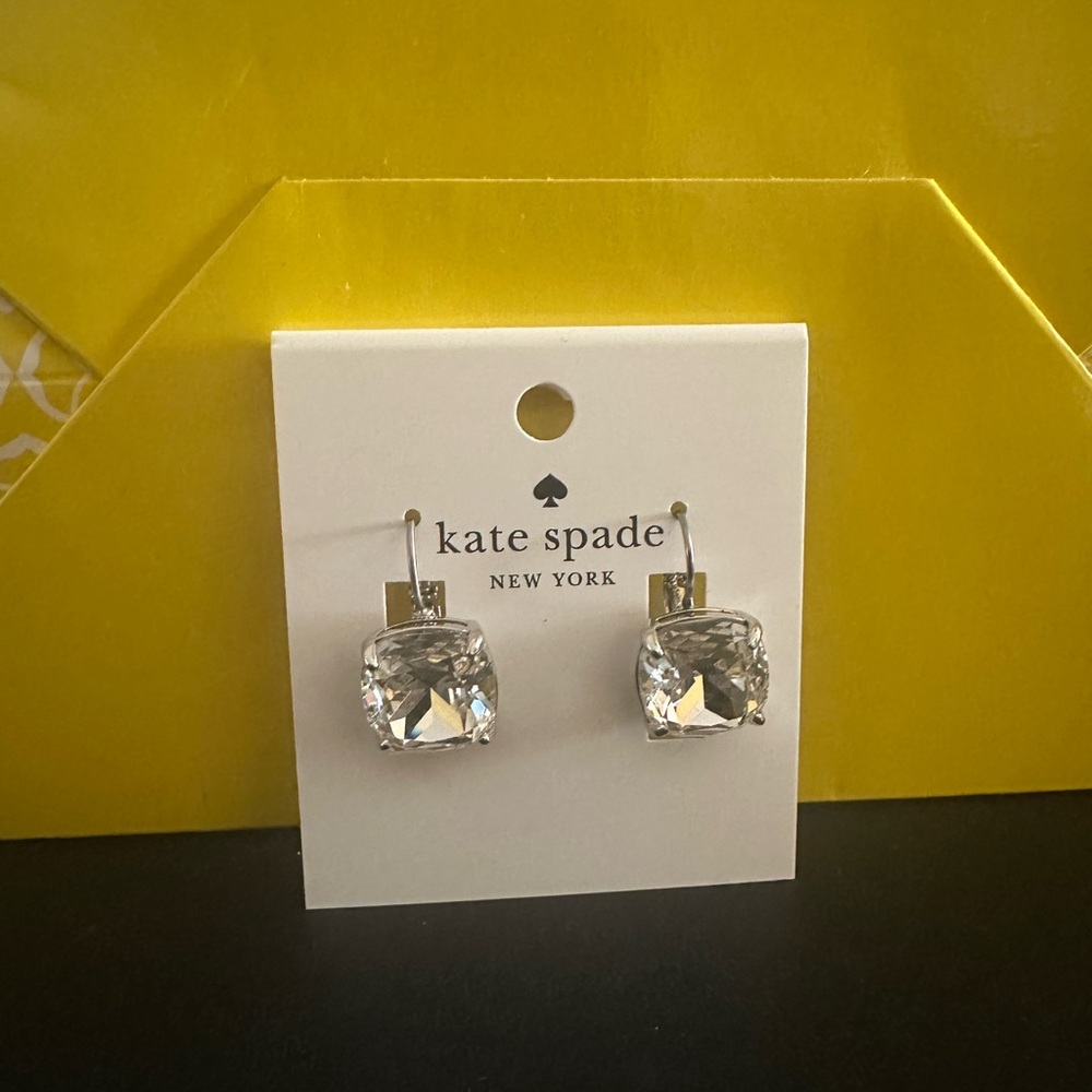 Kate Spade Crystal Drop Earrings